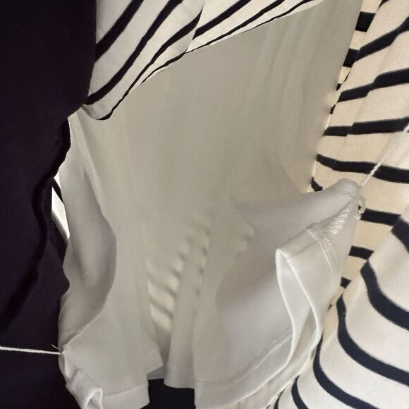 NWT Soft Surroundings‎ Blue White Striped Vela Infinity Maxi Dress Stretch Sz 2X - Picture 11 of 15